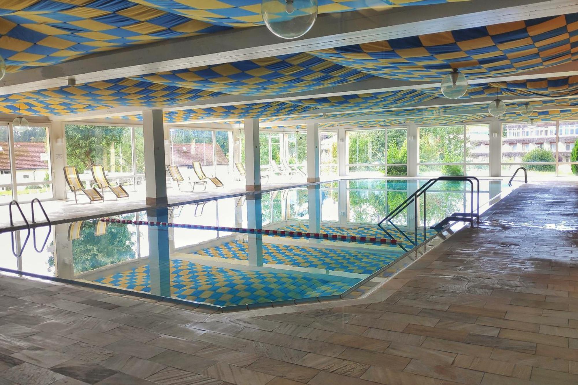 Relax - Petrol Mit Pool Und Sauna Scheidegg Exterior photo